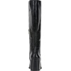 image:imageVince Camuto Womens Sangeti Wide Calf Stacked Heel Knee High BootBlack Croco Leather Wide Calf