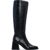 image:imageVince Camuto Womens Sangeti Wide Calf Stacked Heel Knee High BootBlack Leather