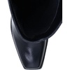 image:imageVince Camuto Womens Sangeti Wide Calf Stacked Heel Knee High BootBlack Silky Leather Wide Calf