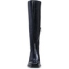 image:imageVince Camuto Womens Sangeti Wide Calf Stacked Heel Knee High BootBlack Silky Leather Wide Calf
