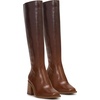 image:imageVince Camuto Womens Sangeti Wide Calf Stacked Heel Knee High BootChocolate Fade Leather Wide Calf