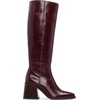 image:imageVince Camuto Womens Sangeti Wide Calf Stacked Heel Knee High BootDark Mahogany