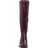 image:imageVince Camuto Womens Sangeti Wide Calf Stacked Heel Knee High BootDark Mahogany