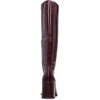 image:imageVince Camuto Womens Sangeti Wide Calf Stacked Heel Knee High BootDark Mahogany Leather Wide Calf