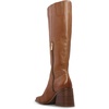 image:imageVince Camuto Womens Sangeti Wide Calf Stacked Heel Knee High BootGolden Walnut Leather Wide Calf