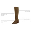 image:imageVince Camuto Womens Sangeti Wide Calf Stacked Heel Knee High BootReishi Suede Wide Calf