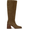 image:imageVince Camuto Womens Sangeti Wide Calf Stacked Heel Knee High BootReishi Suede Wide Calf