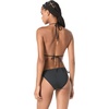 image:imageVince Camuto Womens Sequin String Bikini TopBlack