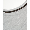 image:imageVince Camuto Womens Super Soft Hacci Long Sleeve and Pant Lounge SetHeather Gray With Black Stripe Trim