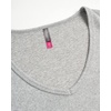 image:imageVince Camuto Womens Super Soft Hacci Long Sleeve and Pant Lounge SetHeather Gray With Charcoal Rib Trim