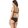 image:imageVince Camuto Womens Tie Front Underwire Bikini TopBlack