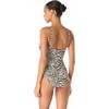 image:imageVince Camuto Womens V Wire One Piece SwimsuitChocolate