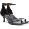 image:imageVince Camuto Womens Vinkely Kitten Heel SandalBlack Silky Leather