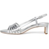 image:imageVince Camuto womens Layton Strappy Kitten Heel SandalsLux Silver