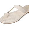 image:imageVince Camuto womens Lexie Chainlink Flat SandalCoconut Cream
