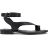 image:imageVince Camuto womens Liba Toe Loop Wrap Flat SandalsBlack