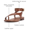 image:imageVince Camuto womens Liba Toe Loop Wrap Flat SandalsCaramello