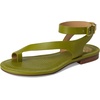 image:imageVince Camuto womens Liba Toe Loop Wrap Flat SandalsLizard Green