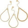image:imageVince Camuo Goldtone Chain Link Bracelet Set Trio For Women