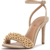 image:imageVince Camuto Arleem Beaded Band Ankle Strap High Heel SandalsNatural