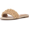 image:imageVince Camuto Balea Beaded Band Flat SandalsNatural