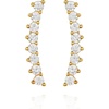 image:imageVince Camuto Goldtone CZ Studded Climber Earrings For Women