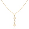 image:imageVince Camuto Goldtone Chain Link Crystal Stone Pendant Necklace