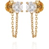 image:imageVince Camuto Goldtone Chain Stud Earrings for Women