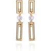 image:imageVince Camuto Goldtone Glass Stone Drop Dangle Earrings for Women