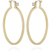 image:imageVince Camuto Goldtone Medium Hoop Earrings for Women