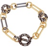 image:imageVince Camuto Goldtone Multi Crystal Stone Toggle Bracelet