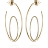 image:imageVince Camuto Goldtone Orbital Open Hoop Earrings