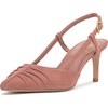 Dark Pale Pink Suede
