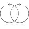 image:imageVince Camuto Silver Tone Extra Large Open Hoop Earrings For Women XL