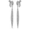 image:imageVince Camuto SilverTone Crystal Glass Stone Spear Drop Earrings For Women