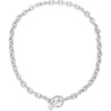 image:imageVince Camuto Silvertone Baguette Crystal Stone Toggle Necklace