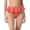 image:imageVince Camuto Womens High Leg Skirted Bikini BottomCinnabar