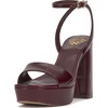 Plum Croco Leather