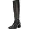 image:imageVince Camuto Womens Sangeti Stacked Heel Knee High Boot FashionBlack Silky Leather