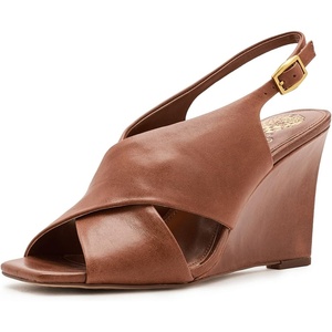 image:imageVince Camuto Ameira CrissCross WedgeBrandy Leather