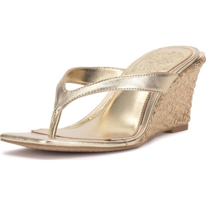 image:imageVince Camuto Cianna Thong Wedge SandalsEgyptian Gold