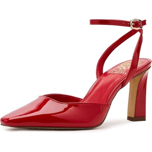 image:imageVince Camuto Galees Ankle Strap PumpBright Flame Patent