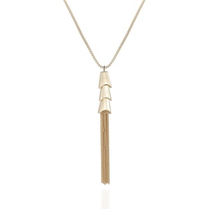 image:imageVince Camuto Gold Tone Tassel Necklace For Women