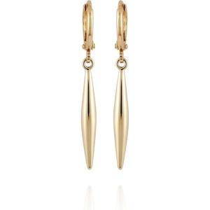 image:imageVince Camuto GoldTone Spear Drop Huggie Hoop Earrings