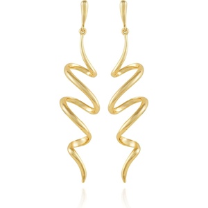 image:imageVince Camuto GoldTone Spiral Drop Earrings