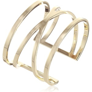 image:imageVince Camuto Goldtone Double V Cuff Bracelet