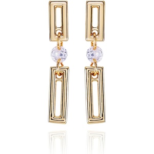 image:imageVince Camuto Goldtone Glass Stone Drop Dangle Earrings for Women