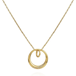 image:imageVince Camuto Goldtone Long Crystal Stone Pendant Necklace