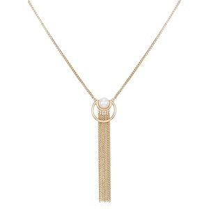 image:imageVince Camuto Goldtone Long Tassel Necklace