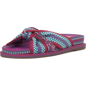 image:imageVince Camuto Gryfynn Knotted Woven Slide SandalsOrchid Multi